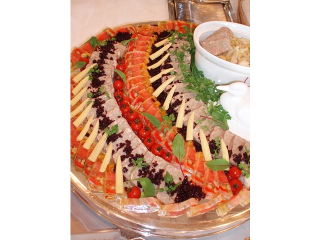 食欲をそそるテリーヌ