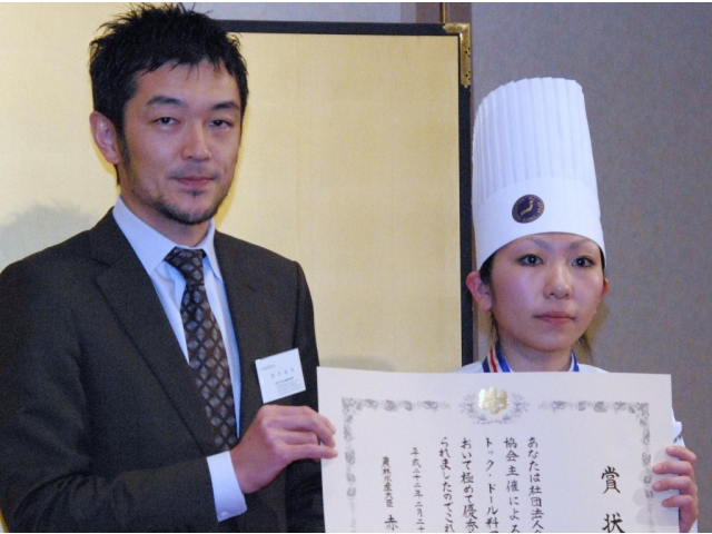 農林水産大臣を受賞した仁木晴美さん