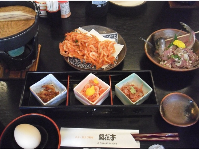 桜エビ三昧のお膳