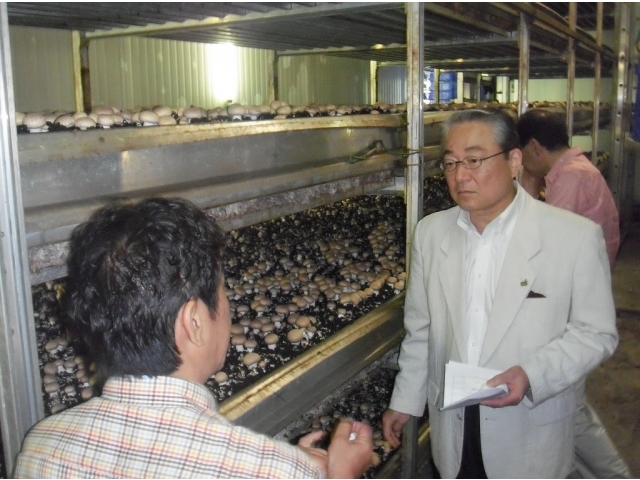実際に味わってみて森道雄志部長から質問
