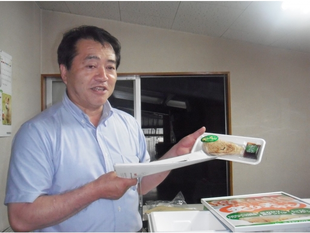 養鶏場を営む青木代表