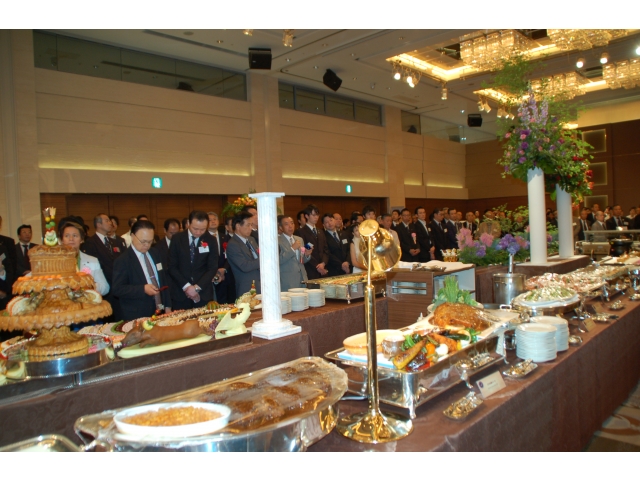 会場内