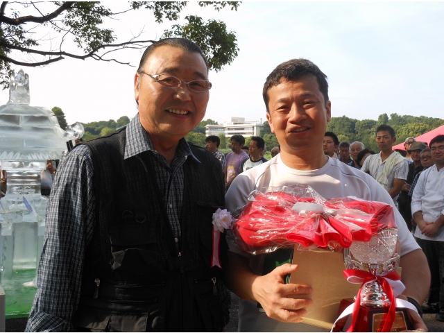 会長賞の三輪裕之さん