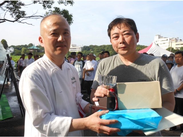 支部長賞の長沼 誠さん