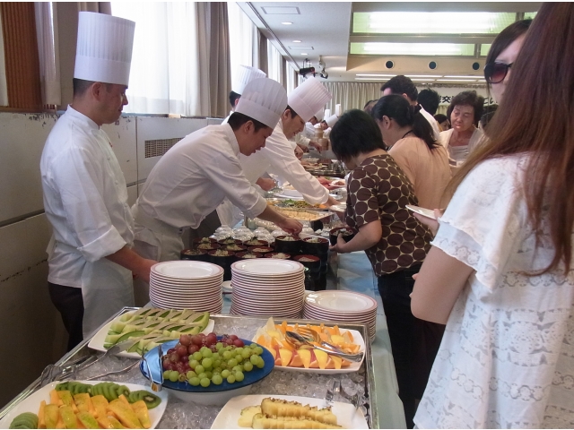 交流会の模様