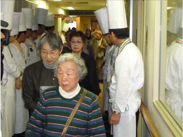 お見送り