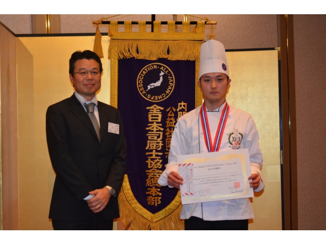 準優勝の田邊さん