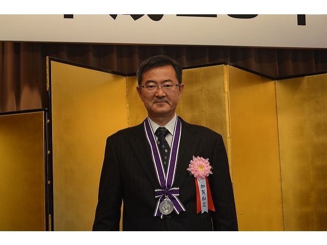 加賀　和広氏