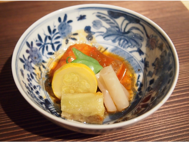 銀鱈とまと煮