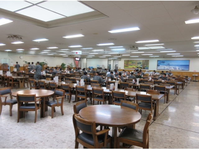 広い食堂