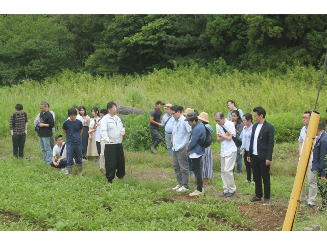 熱い心の社長からご説明いただきました。