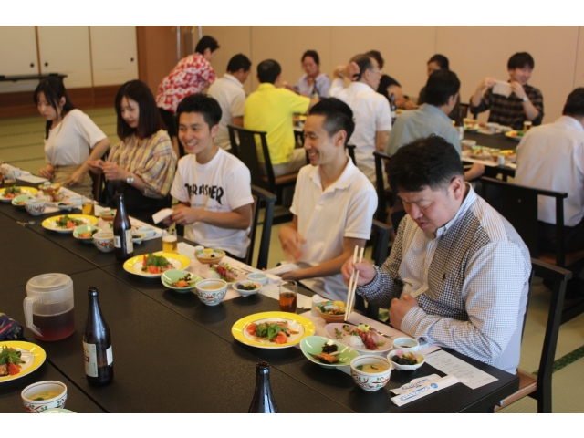 笑顔はじける皆さん！！
