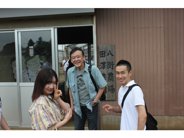 松山理事と若手会員
