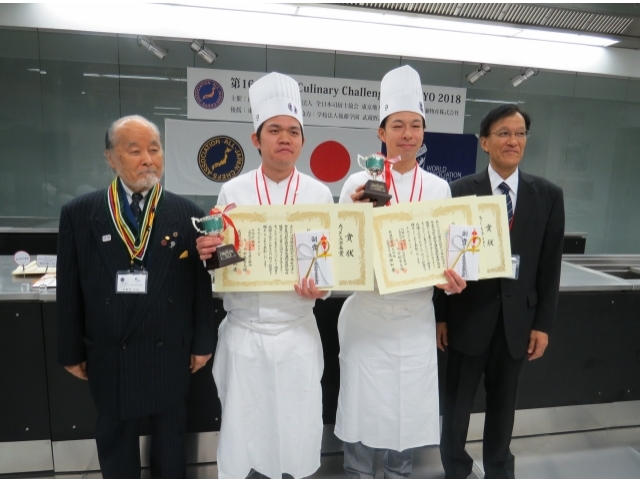 総合第3位　AJCA会長賞柳澤巧氏･斉藤涼介氏(羽田ｴｸｾﾙﾎﾃﾙ)