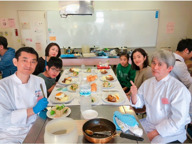 中村幹事と玉那覇料理長