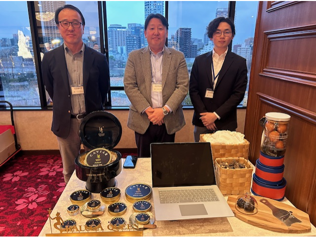 パリの３ツ星レストランが使う「カルーガクイーン・キャビア」　（株）ベストグルメ