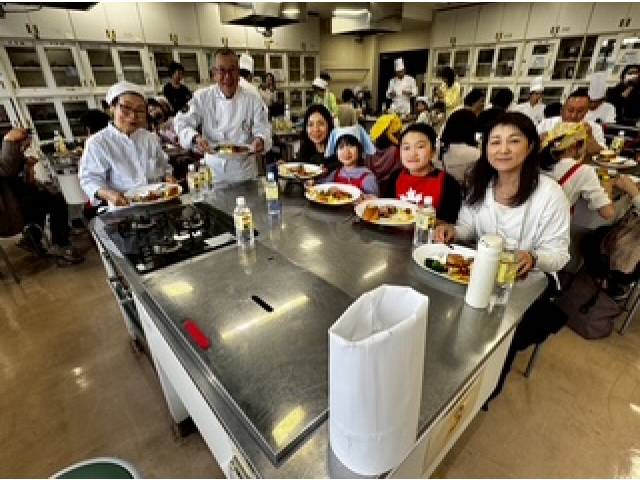 子供達との食事