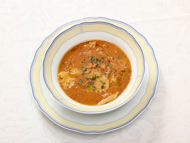うずら豆スープのマルタリアーティ