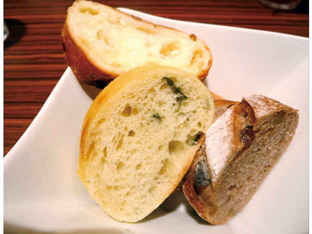 パンの盛り合わせ