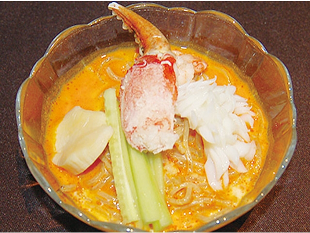 冷し豆乳坦々麺